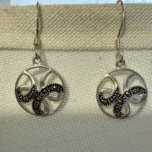 Elegant Silver Dangle Earrings
